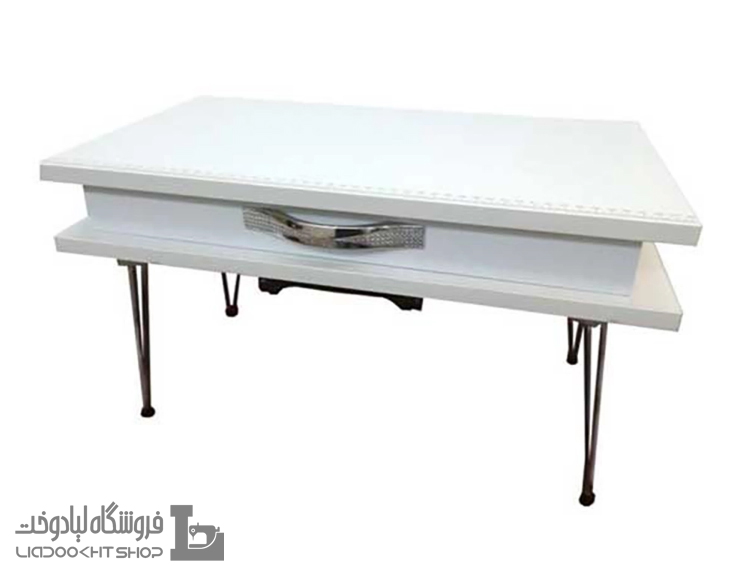 میز چرخ خیاطی تاشو صفحه صاف