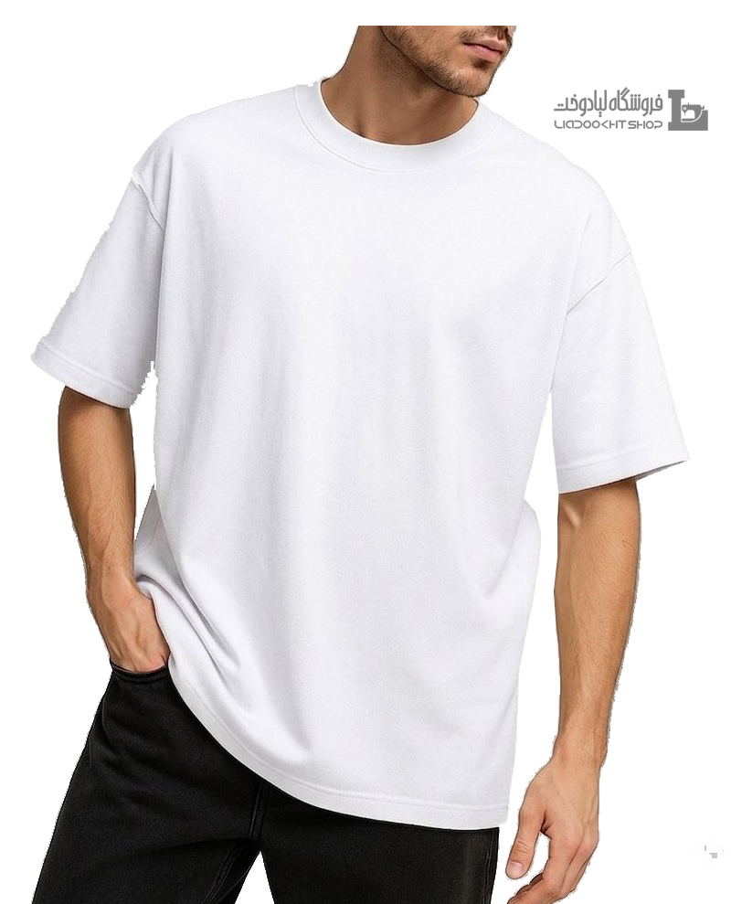 تیشرت خام (اُور سایز oversize) پنبه 3سایز